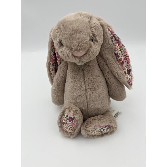 NWT Jellycat Blossom Beige Bunny Petal - Medium - Picture 1 of 6